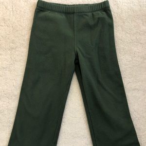 Old navy Olive green fleece sweatpants